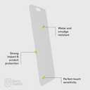 BodyGuardz Pure Glass Screen Protector for iPhone 14 Pro Max, Premium 9H Hardness Tempered Glass with Easy Installation, Superior Optical Clarity, Perfect Touch Sensitivity