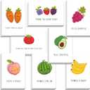 48 Fruit Pun Thank You Card Set, Funny Note Cards Pack with Envelopes, Fun Greeting Notecards Bulk, Cute Boxed Assortment Quip Cards for Gratitude, Recognition, Appreciation, 4 x 6 in