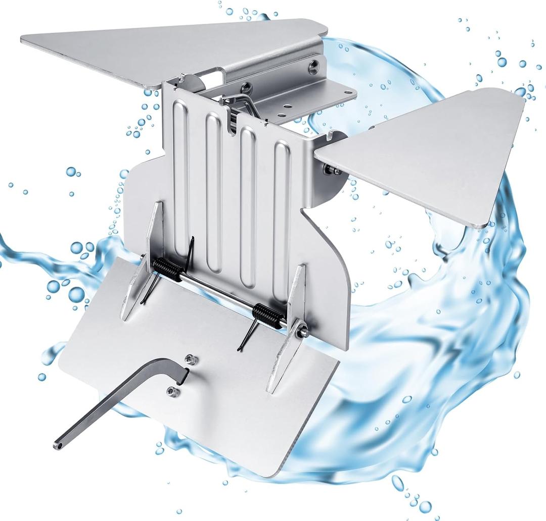 Trolling Plate, Outboard Engine Speed Reducer Designed for Driving Motors of 50-300 Horsepower, Controlling Ship Speed at 1MPH, Incorporates Exclusive Innovation for Added Convenience