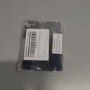 12PCS 2.09 x 1.18 inch Black Flush Mount Bracket Stainless Steel Interlock Hanging Buckle Z Clips Headboard Wall Mounting Brackets French Cleat Picture Hanger Heavy Duty with 48PCS Screws