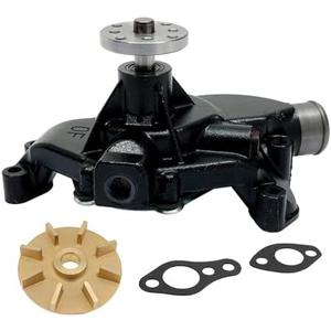 Sea Water Pump (Original Bronze Impeller,C&U Bearing) Compatible With 4.3L/5.0L/5.7L Mercruiser, OMC, Stern Drive, Penta, Chrysler & Indmar- Inboard V6/V8 Engines, Replaces# 8M0113734, 8503991