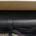 Black Panther Luxury Faux Leather Car Seat Cover Front Bottom Seat Cushion Cover, Anti-Slip and Wrap Around The Bottom, Fits 95% of Vehicles - 1 Piece,Black