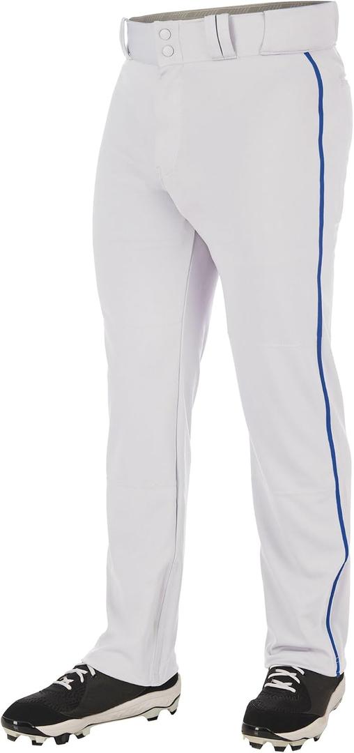 Champro Boys' Triple Crown 2.0 Open Bottom Baseball Pants with Braid