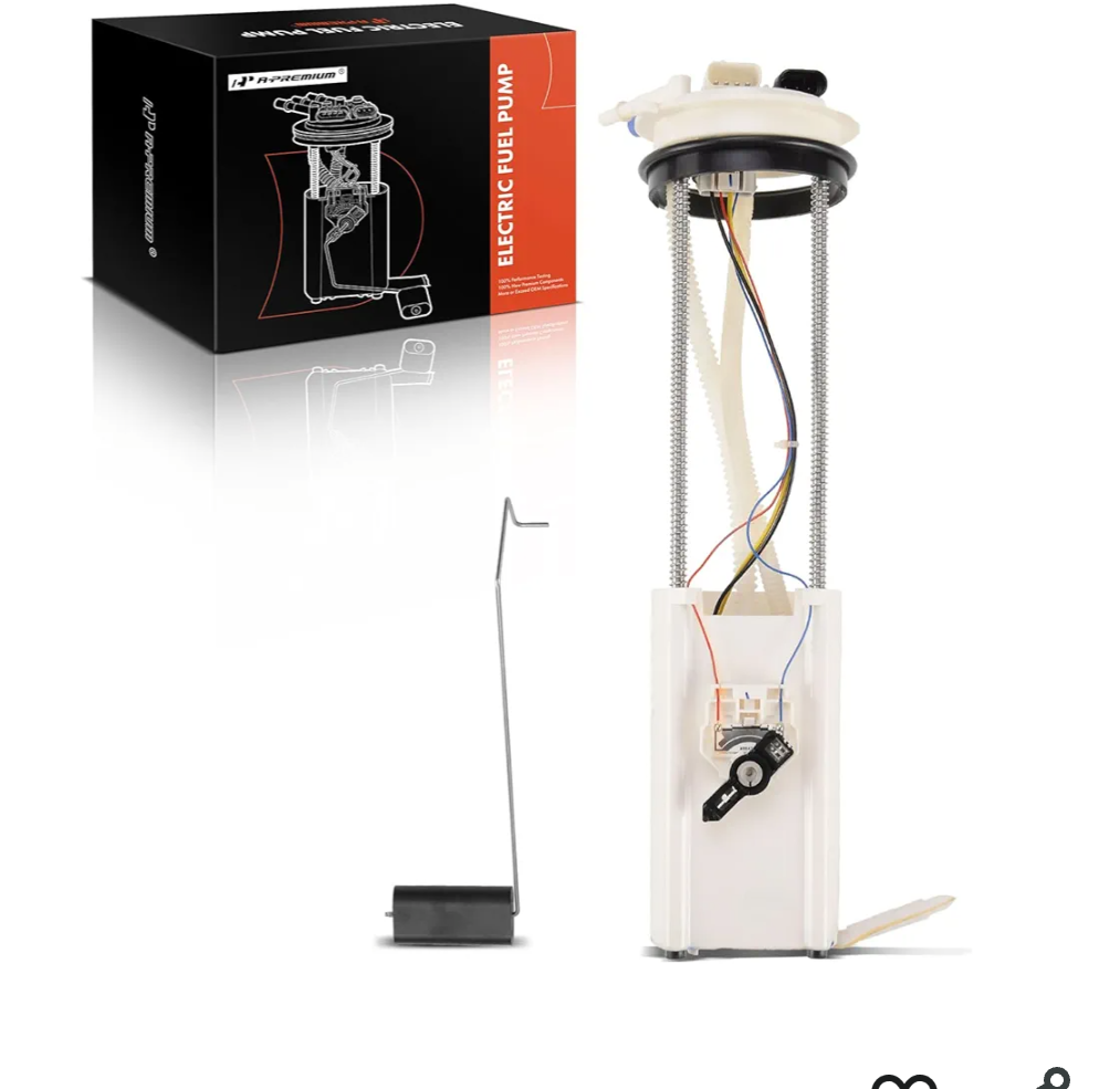 A-Premium Electric Fuel Pump Module Assembly with Pressure Sensor Compatible with Chevrolet Silverado 1500 2002-2005 & GMC Sierra 1500 2002-2005, V8 5.3L Flex, Replace# 15173399