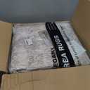 8x10 Area Rug for Living Room Large Modern Neutral Abstract Rugs Washable Nonslip Backing Soft Carpet for Bedroom Dining Room Office Decor Grey/Brown