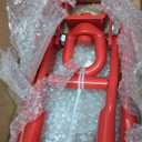 32 Inch Log Lifting Tongs, 4 Claw Heavy Duty Timber Claw Hook, Enhanced Swivel Log Grapple Skidding Tongs for ATV, Tractor, Truck & Farm Use