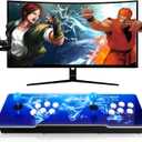 2025 Latest Arcade Console Pandora Box Built in 42,000+ Games with 50+ Emulators 4K HDMI Output Plug and Play TV Video Game 256GB Memory Card Retro Game Machine Double Joystick Favorites List