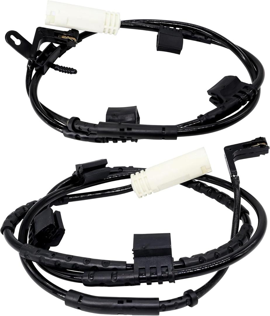 HiSport Front and Rear Brake Pad Wear Sensor - Compatible with Mini Cooper 2007-2010 - Replace 34356789329 34356789330