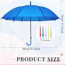 Eccliy Decorative Street Umbrella for Hanging 35.5 Inch Macaron Color Stick Umbrellas for Outdoor Wedding Birthday Party Decor Photo Booth Props Garden Street Commercial Decoration