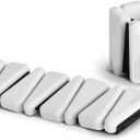 Fitfiu Fitness Kit of 2 Weights Bracelets of 1.10 lbs Each of Acer in Soft White Silicone to Add Resistance on Wrists and Ankles, for pilates classes