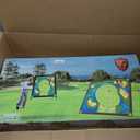 Golf Chipping Practice Game 78" x 78" Indoor Outdoor Games for Adult and Family Golf Training Set