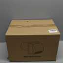 8 Inch Hooded Wall Vent Cover Outside, Dryer Exhaust Vent Metal Mesh Cover, Wall Vents Cover Exterior Air Exhaust for Kitchen Bathroom House Range Hood HVAC (White)