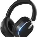 MMWOWARTS Over Ear Bluetooth Headsets HiFi Stereo Foldable Headphones with Foam Ear Cups for Sports, Travel, Black