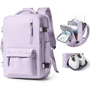 VGCUB Large Travel Backpack Bag for Women Men,Carry on Backpack,17 Inch Laptop Business Work Waterproof Backpack with Laptop Compartment,Person Item Flight Approved,Mochila de Viaje,Purple VGCUB Large Travel Backpack Bag for Women Men,Carry on Backpack,17 Inch Laptop Business Work Waterproof Backpack with Laptop Compartment,Person Item Flight Approved,Mochila de Viaje,Purple