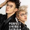 Blue Light Blocking Glasses Women Anti Eyestrain Computer Cat Eye Eyeglasses Cat Eye Clear Frame (S-brown Gold)