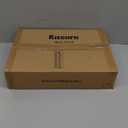 Kitsure Shoe Rack - 10-Tier Large Capacity Shoe Organizer Shelf with Dust Cover & Side Pockets, Rust-Proof Metal Shoe Rack for Closet, Entrance, Living Room, 17.5" x 12.4" x 69.3", Black