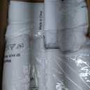 CKIKU 12 Packs 90 Inch White Round Tablecloth in Diameter, Washable Polyester Fabric Tablecloths, Wrinkle Resistant Table Cloth for Wedding Party Banquet Dining