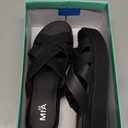 Mia Girl Monna, Cross Sandal, Black, 9