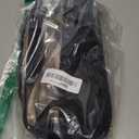 Nail Polish Organizer Case Fits 12 Bottles (15ml), Nail Polish Supplies Storage Bag with Clear Window, Black