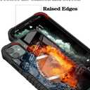 Compatible with iPhone 12 Case Rugby American Football Design, Edge Protection Shock-Proof Anti-Scratch Hard Back and TPU Frame Drop Proof iPhone 12 Case for Boys Men