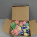 72 Pcs Ice Cream Shooters Toy, 4 Inch Ice Cream Ball Toy, Ice Cream Party Favors Mini Ice Cream Cone Toy Multicolor Ice Cream Foam Ball Launcher for Girls and Boys Carnival Prizes, Party Favors