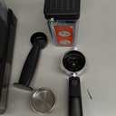 Chefman CafMaster Pro Espresso Machine, Brew Single or Double Shots, Coffee Maker with Built-In Milk Frother for Cappuccino & Latte, XL 1.8 Liter Removable Water Reservoir - Stainless Steel