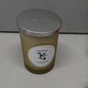 HD Designs Frosted Jar Candle - White Blackberry, 19 oz