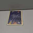 3 x CRTURUNIQ Luxury Navy Blue Thank You Card with Silver Foil - 5x7 Large Blank Note Card with Thick Gold Envelope & Sticker - Premium Heavyweight Cardstock for Wedding, Business, Sympathy & Men