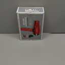 INFINITIPRO BY CONAIR Travel Hair Dryer, 1875W Compact Travel Hair Dryer with Twist Folding Handle, Conair Blow Dryer, Red (2 Piece Set)