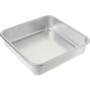 Nordic Ware - 47500 Nordic Ware Naturals Aluminum Commercial 8" x 8" Square Cake Pan, 8 by 8 inches, Silver