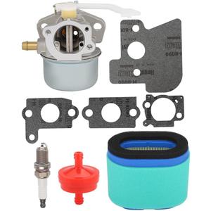 698055 694203 Carburetor for Brigs 121602 121607 121612 690152 694203 698055 Engines Craftsman Pressure Washer 697029 690610 Air Filter Tune Up Kit