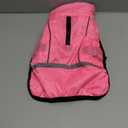 Doglay Dog Coat, Waterproof Dog Jacket Pet Winter Coat for Cold Weather with Thicken Furry Collar, Reflective Puppy Winter Jacket Warm Fleece Lining for Small Medium Large Pets (S(Chest : 11-18.11" , Back : 9.84"), Bright Pink)