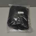 DEEP DEER Waterproof Dustproof Elastic Grand Piano Cover - Minimalist All-Black - with Elastic Drawstring - Fits Petite Grand & Baby/Medium/Parlor Grand Pianos (S-FOR Baby Grand Pianos)