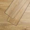 Mysflosy Peel & Stick Floor Tile, 36-Pack 54 Sq.Ft Waterproof Luxury Vinyl Flooring Self-Adhesive, Wood-Look Vinyl Planks for DIY Installation (36 x 6 inches, American Oak)