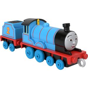 Thomas & Friends Diecast Toy Train Edward Push-Along Engine with Tender for Preschool Pretend Play Ages 3+ Years