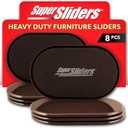 Super Sliders Furniture Moving Tools - Lifting and Moving System - Appliance Movers Furniture Moving Aids, Refrigerator Furniture Movers Sliders, Furniture Lift Mover Tool - 9 1/2" x 5 3/4"