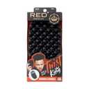 RED by Kiss BowWow Twist King Premium Luxury Twist Styler Comb Brush, Durable Washable Alternative for Sponge for Barbers and Daily Use, Ideal for Afro, Curly, Coiled, 4C Hair (Original)