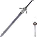 Sword fort Stainless Steel Vergil Yamato Sword/Dante Rebellion Sword Real Metal Katana, Nero Red Queen Game Cosplay Prop Replica-for Cosplay, Collection,Display,Gift