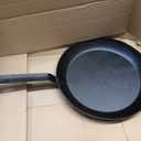 Lodge 12 Inch Carbon Steel Skillet - PFAS-Free Pre-Seasoned Carbon Steel Frying Pan for High-Heat Searing - Long Handle Design for Omelets, Grilling, and Campfire Cooking - Made in the USA
