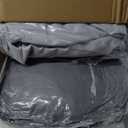 Bedsure Queen Comforter Set - 7 Pieces Reversible Grey Bedding, GentleSoft Queen Size Bed Set Gift for Family, Bed in a Bag with Warm Down Alternative Comforter, Sheets, Pillowcases & Shams