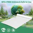 TUXIYA 25 Rolls Thermal Printer Paper 8.5"x11" US Letter Size, BPA free Quick-Dry Thermal Paper,Thermal Printing Paper Rolls Compatible Most Portable Printers(About 650 Sheets)