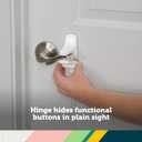 Safety 1st OutSmart Child Proof Door Lever Lock, White, 1 Count