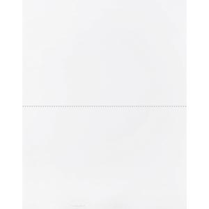 Blank Tax Forms Paper 2-Up, Use For W2 And 1099, No Backer - Compatible with QuickBooks and Accounting Software, Pack of 50 Sheets 100 Forms