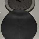 Tovolo Microwave Splatter Cover for Food, Medium (Charcoal) - Collapsible & Vented Silicone Splatter Guard Lid - Microwave Plate & Dish Cover with Handle - BPA-Free Kitchen Gadget for Meal Prep (Medium (10 inch))