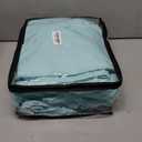 Extra Deep Cal King Sheet Set - 6 Piece Breathable and Cooling Sheets - Hotel Luxury Bedding for Women, Men, Kids & Teens - Easy & Secure Fit - Soft and Wrinkle Free - Extra Deep Pockets - Spa Blue