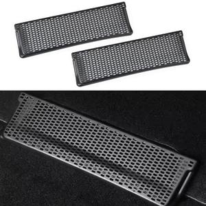 2 Pack Air Vent Cover fits Tesla Model Y, Outlet Protector Backseat Air Flow Under Seat Grille, Rear Seat Accessories Mesh Air Vent Protectors for Model Y 2017 2018 2019 2020 2021 2022