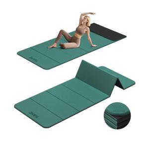 HAHE 7-Fold Design Extra Thick Yoga Mat 72"L x 24"W x 0.47", TPE
Fitness Exercise Mats, Non-Slip Foldable Yoga Mat, High Density, Portable for Men & Women, Yoga, Pilates, Home Gym