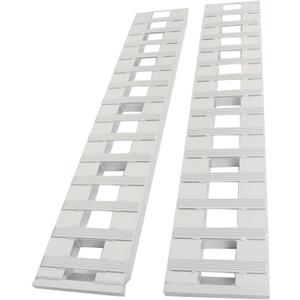 WFLNHB 84 inch X 15 inch Aluminum 6000 LBS Truck Car Auto Trailer Ramps Hook end 1Pair 2 Ramps WFLNHB 84 inch X 15 inch Aluminum 6000 LBS Truck Car Auto Trailer Ramps Hook end 1Pair 2 Ramps