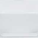 1 Pack Extra Large Dog Litter Box Pan Tray (ABS Material), Low Entry Jumbo Senior Litter Boxes for Multiple Kitten Big Cats, Pet Safe Indoor Dog Potty (Light Gray, 24" L x 20" W)