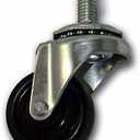 1-5/8" Caster w/ 3/8" x 1" Stem & Rubber Wheel
